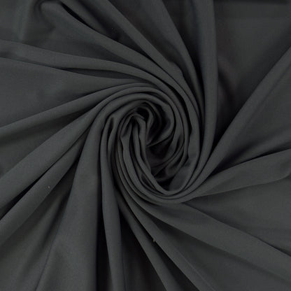 Polyester Interlock - Grey - Deadstock