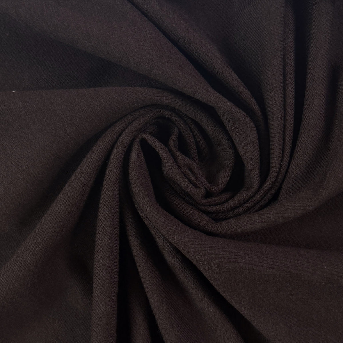 TENCEL™ Lyocell Organic Cotton Brushed Stretch Sweatshirt Fleece - Espresso
