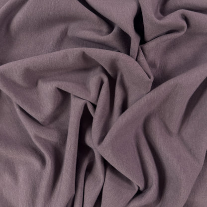TENCEL™ Lyocell Organic Cotton Brushed Stretch Sweatshirt Fleece - Moonscape