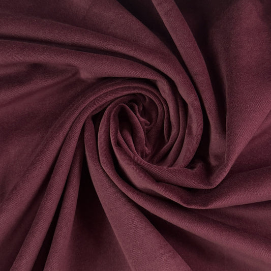 Cotton Velvet - Wine
