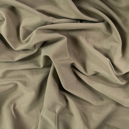 Stretch Lyocell Cotton Twill - Oyster