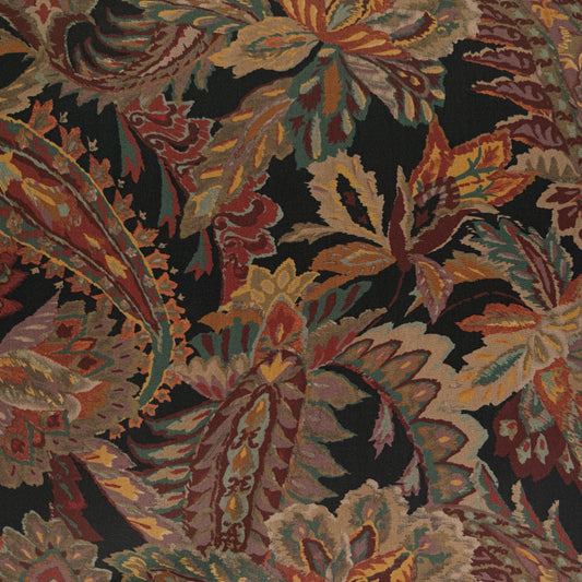 Tencel Lyocell Twill Print - Dark Antique Floral