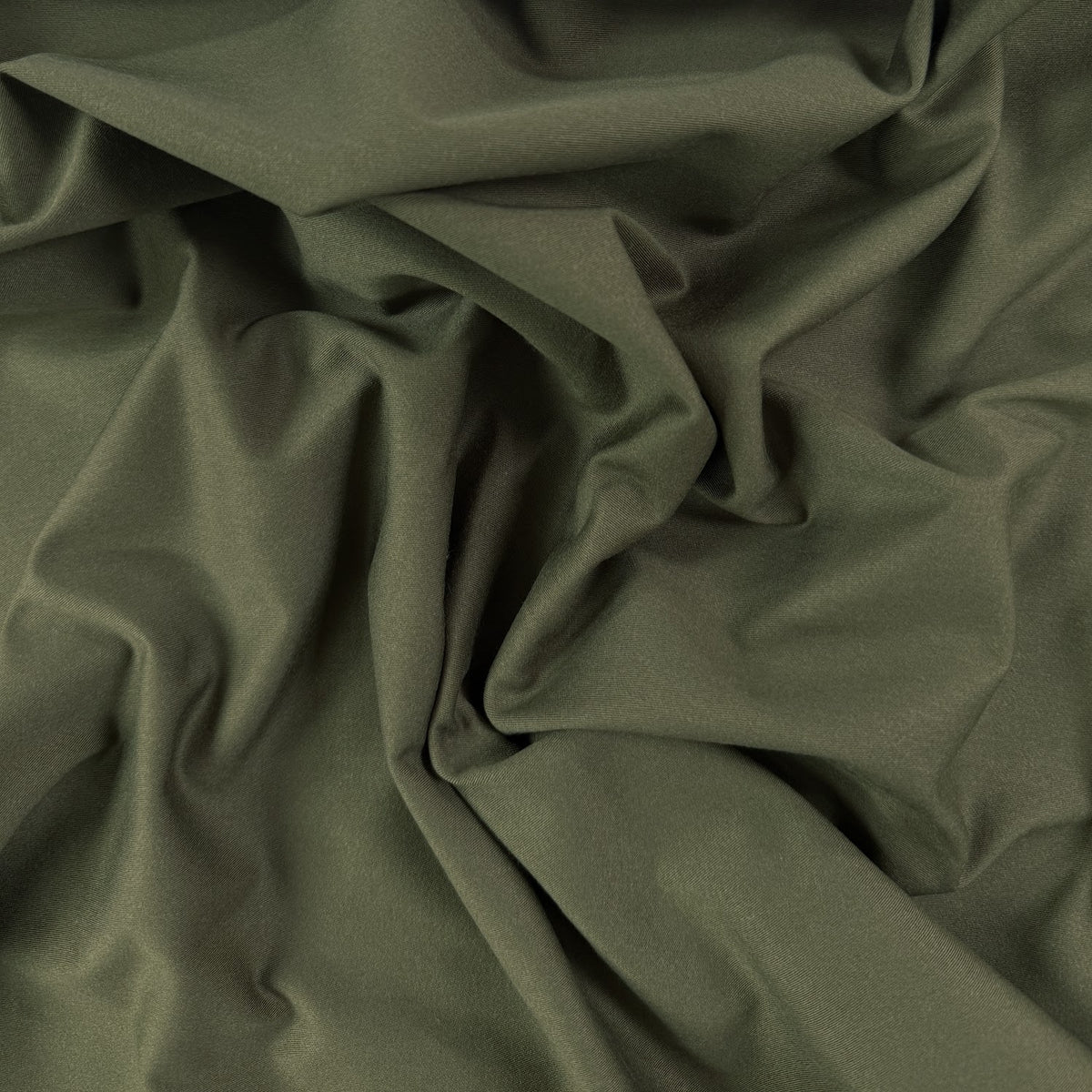 Cotton Twill - Olive - Designer Deadstock