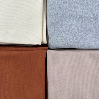 Organic Cotton Twill Face Fleece Knit - Allspice