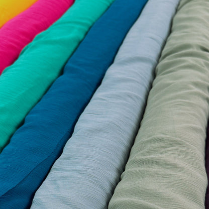 Yellow - Crinkle Yoryu Viscose