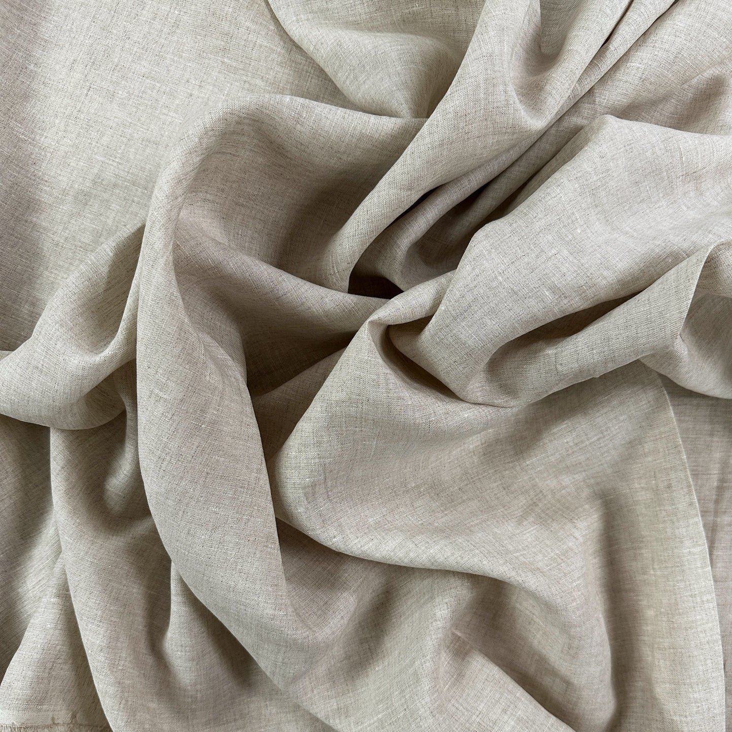 41" Remnant - Heathered Beige - Linen - Film Studio Deadstock