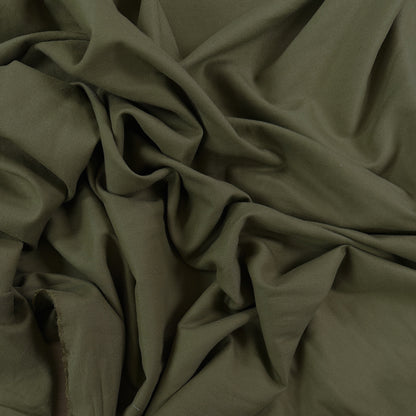 Khaki Stretch Twill - Film Studio Deadstock