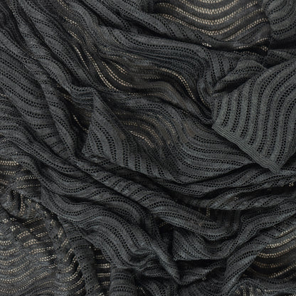Emmy - Black - Tencel / Viscose Lace