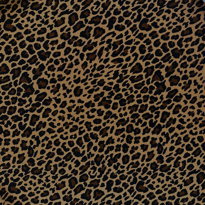 Leopard Print - Viscose Rayon Challis