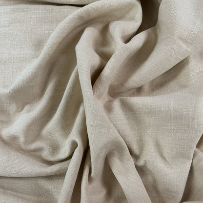 Natural - Heavy Linen Cotton Canvas
