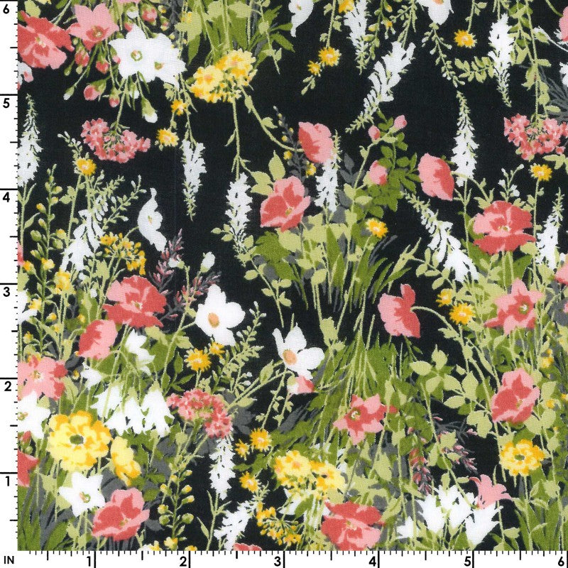 Kokka - Flownny - 13F - Cotton Lawn Fabric