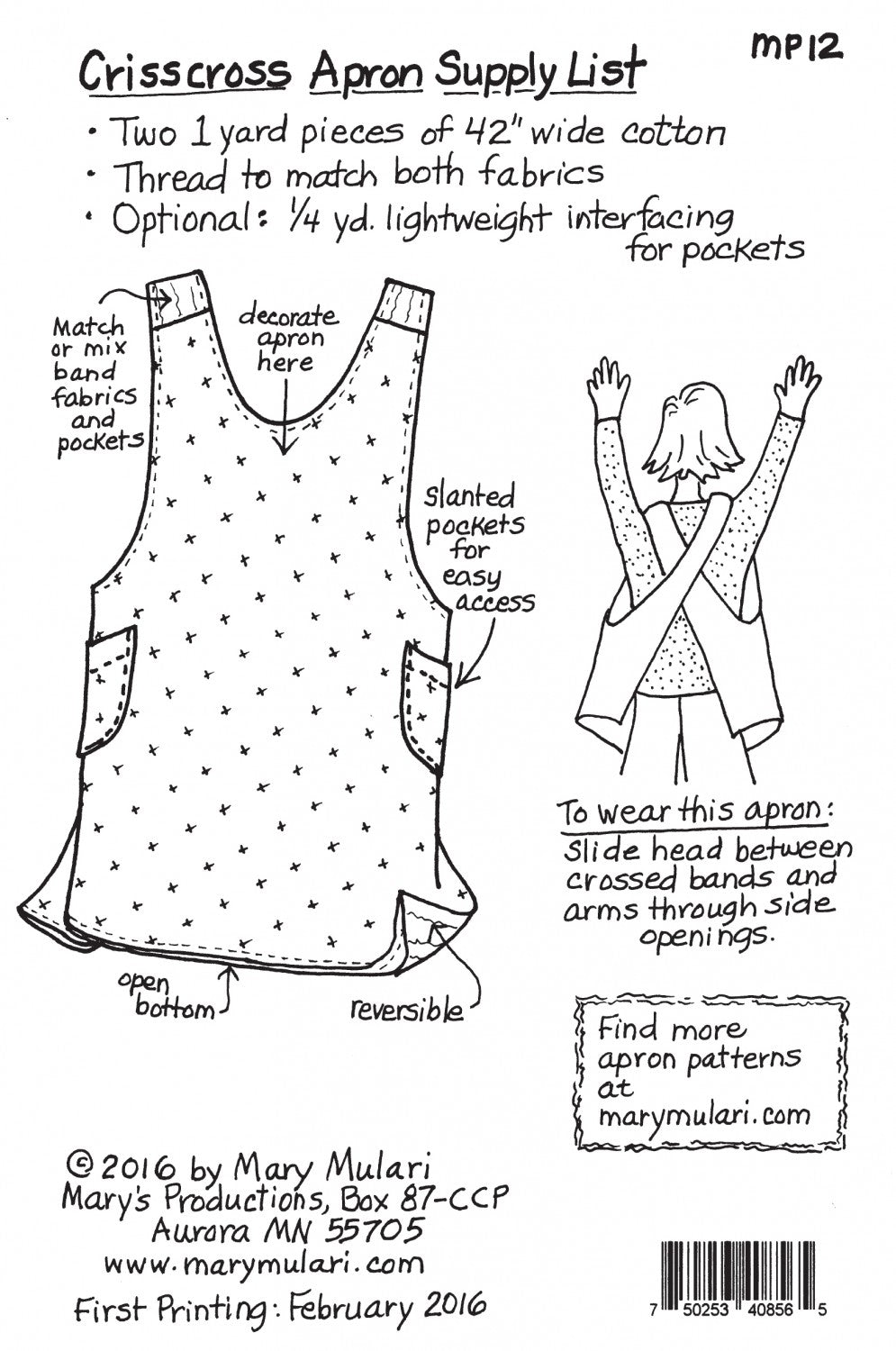 Crisscross Apron