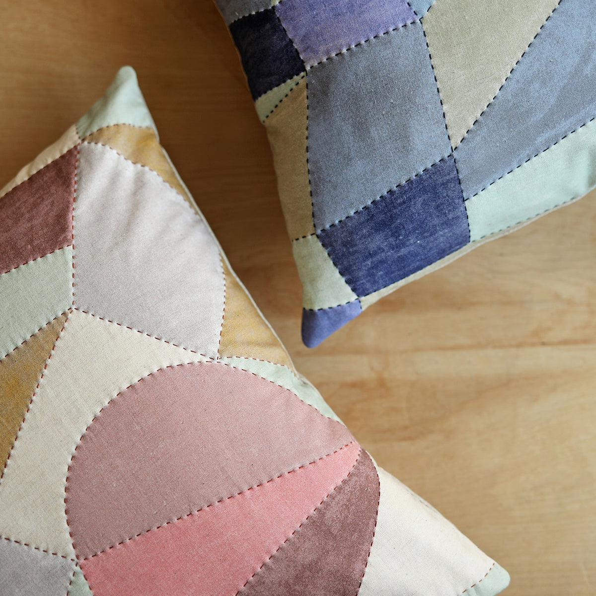Pathway by Bookhou - Shapes - 2A - Cotton Linen Fabric