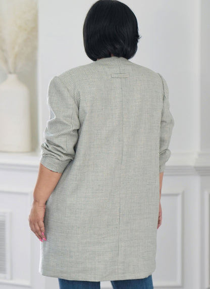 Simplicity -  Unisex Blazer by Mimi G Style - XS - XXL