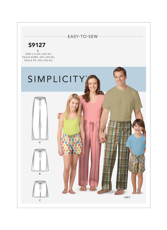 Simplicity - SS9127 Unisex Sleepwear