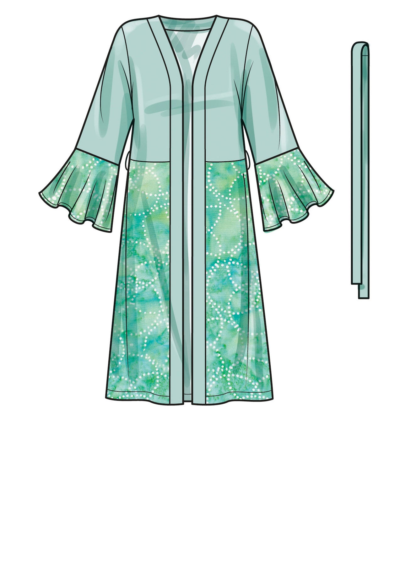 Simplicity - Misses' Caftan & Wrap Sewing Pattern