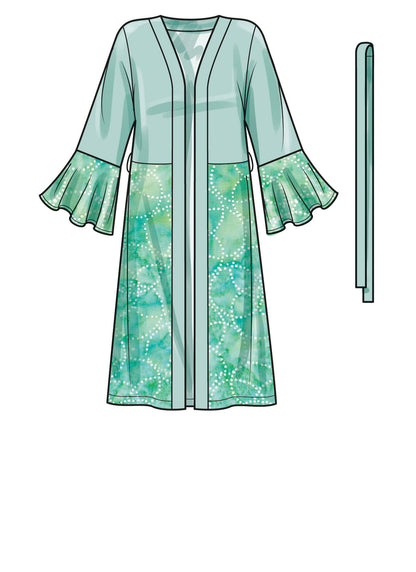 Simplicity - Misses' Caftan & Wrap Sewing Pattern
