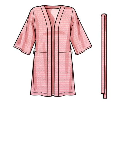 Simplicity - Misses' Caftan & Wrap Sewing Pattern