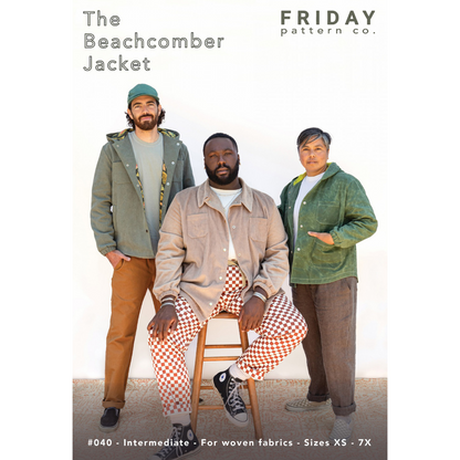 Beachcomber Jacket - By Friday Pattern Co