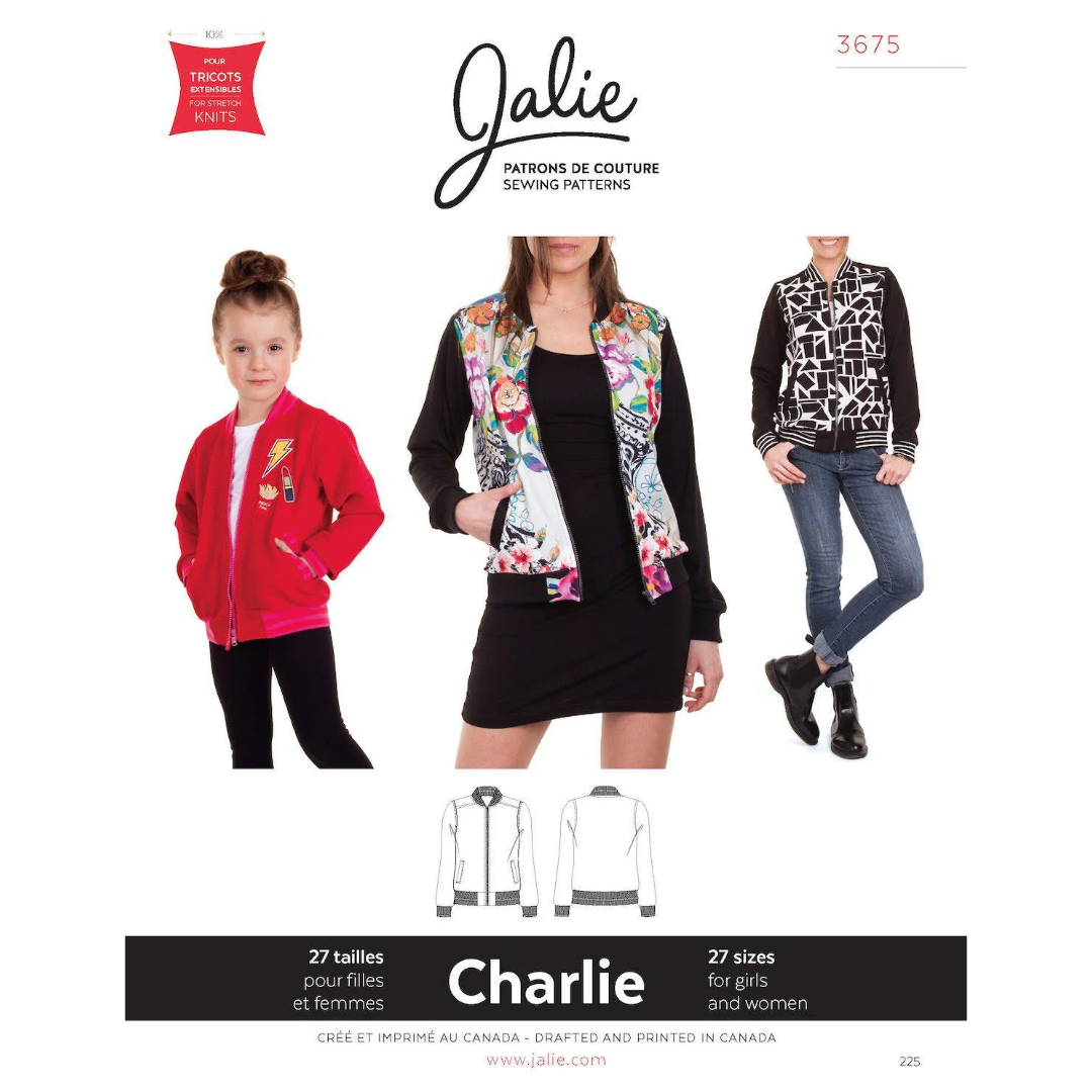 Jalie - 3675 - CHARLIE Bomber Jacket