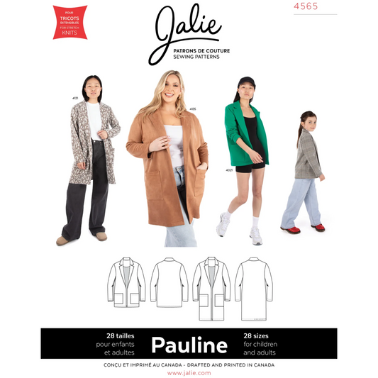 Jalie - 4565 - Pauline Open Front Blazer