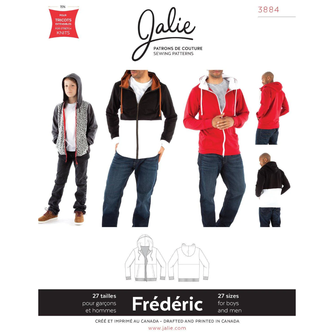 Jalie - 3884 - FRÉDÉRIC Hoodie