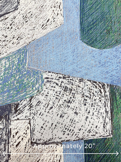 Keshiki - Station City - 1C - Cotton Viyella Twill Fabric