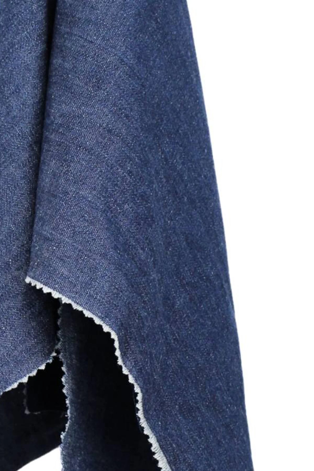 Fbri 4 Riverside Light Weight Hemp Organic Cotton Denim Fabric - Indigo Dyed Medium Dar ...