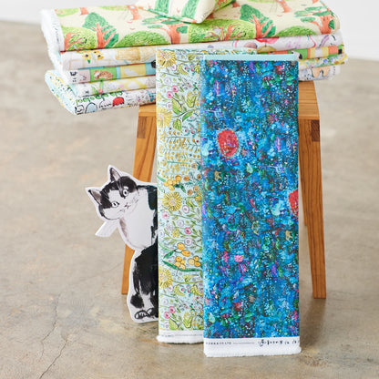 Paper Message  - Honey Flower - 3A - Cotton Sheeting