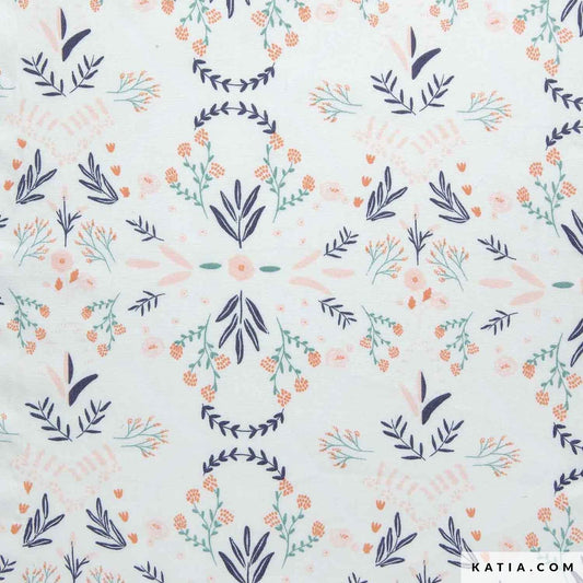 Birth Flowers - Cotton Poplin