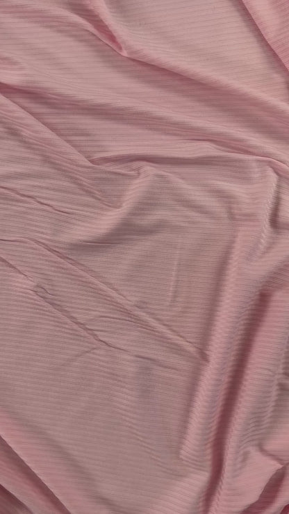 Bamboo Rib Knit - Baby Pink