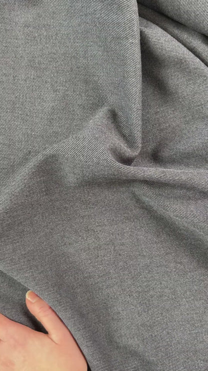 Wool Twill - Navy - Film Studio Deadstock