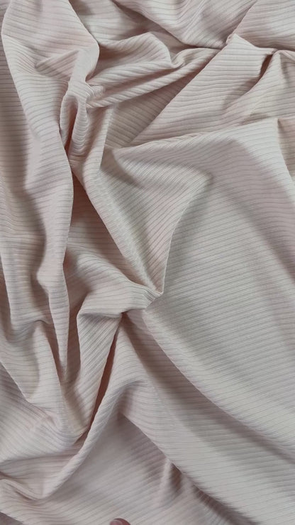 Bamboo Rib Knit - Shell