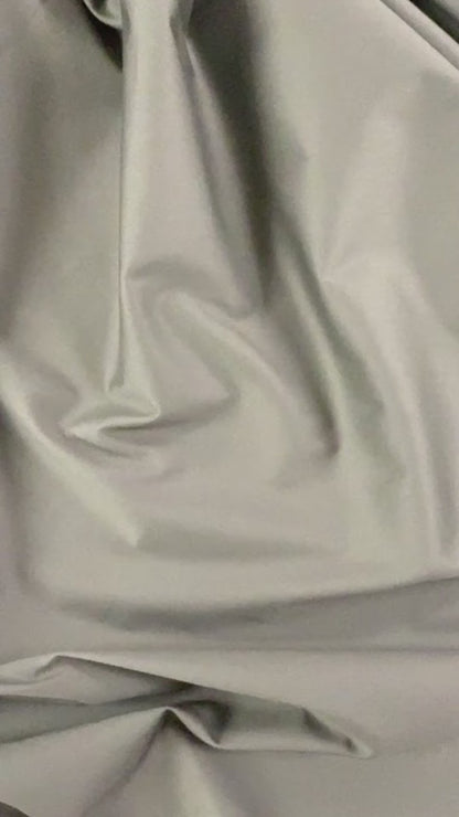 Stretch Cotton Tencel Twill - Green Smoke - Deadstock