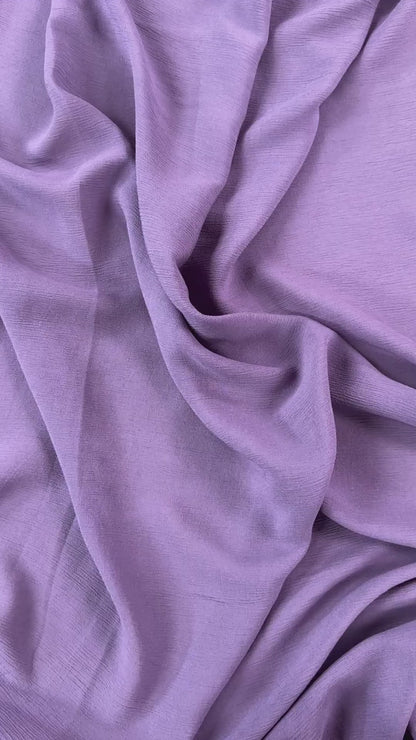Purple - Chiffon Yoryu Viscose