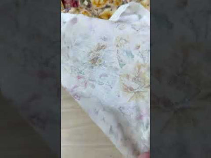 Rayon Linen Rivera Slub - Golden Florals