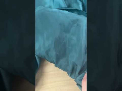 Silky Fluid Rayon - Peacock Blue - Deadstock