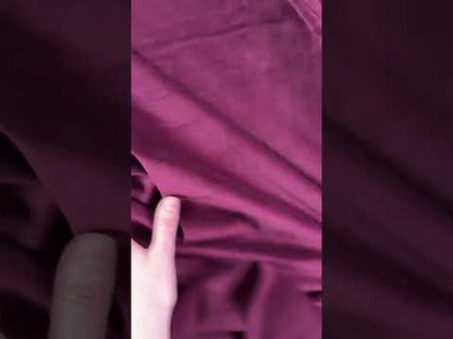 Cotton Velvet - Wine
