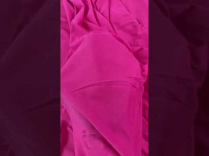 Bamboo Stretch Jersey Knit - Fuchsia Pink - UPF50 - Deadstock - 250gsm