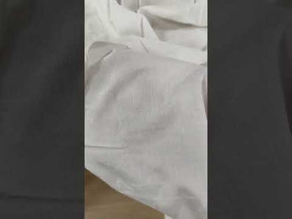 Cotton Brocade - White  - Deadstock
