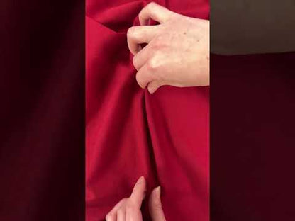 Bamboo Cotton Cloud Sweatshirt Fleece  - Deep Red