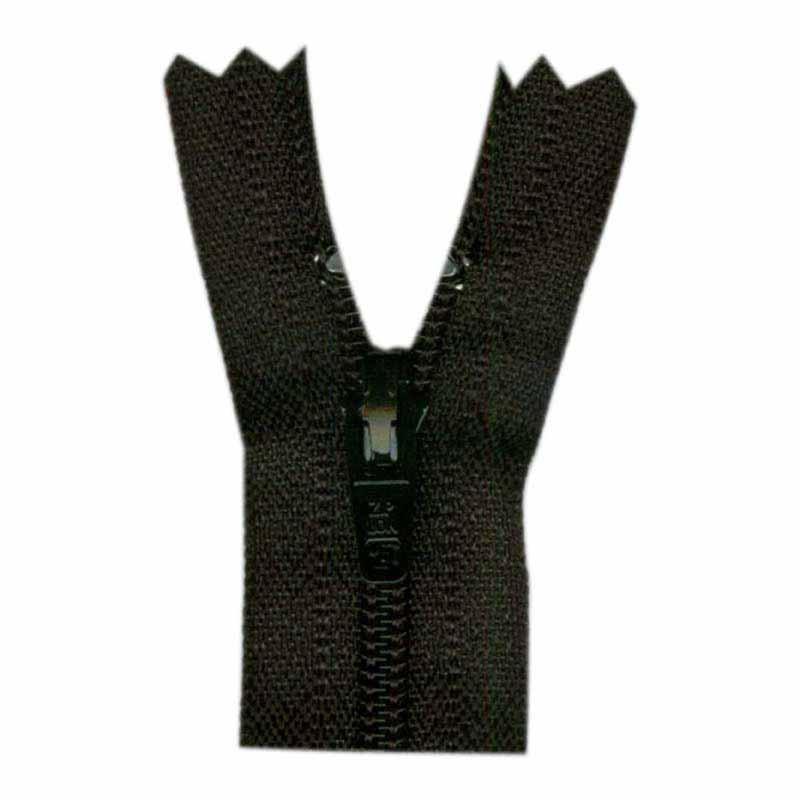 Lightweight Open Ended Separating Zipper 71cm (28″) No. 3 - Black