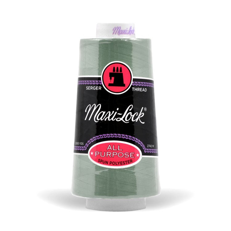 Maxi-lock All Purpose Polyester 50wt Serger Thread - 3000 yards each - Seafoam