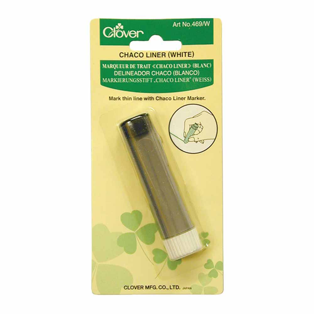 Clover 469W - Chaco Liner - White - Chalk Pen