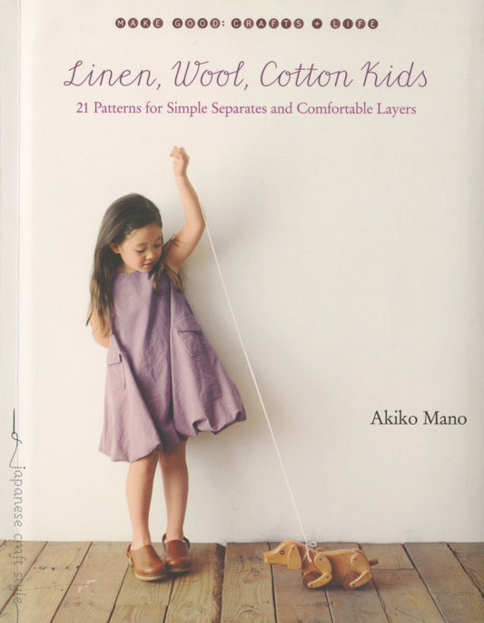 Linen, Wool, Cotton Kids - Akiko Mano