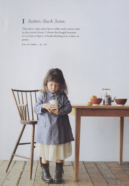 Linen, Wool, Cotton Kids - Akiko Mano