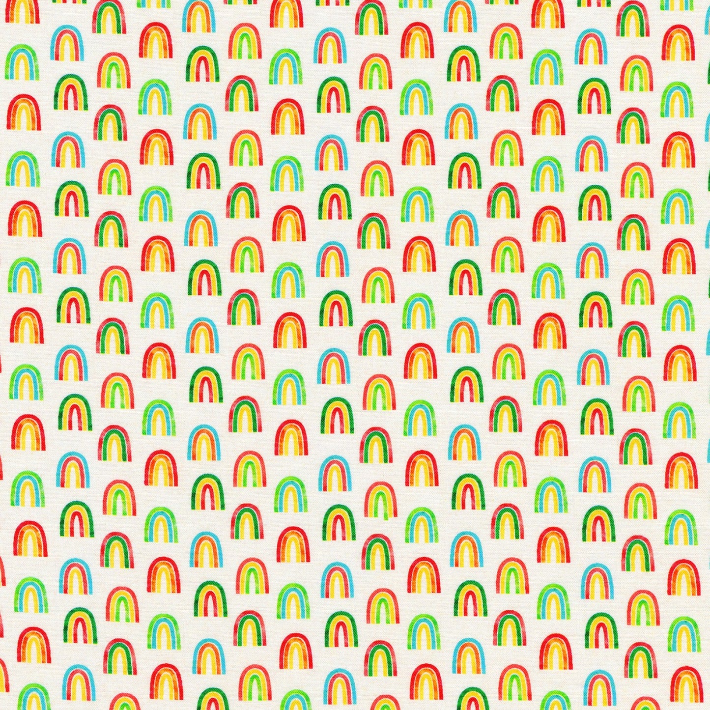 Rainbows - Chili Smiles - Ann Kelle - Digital Print - Cotton Fabric