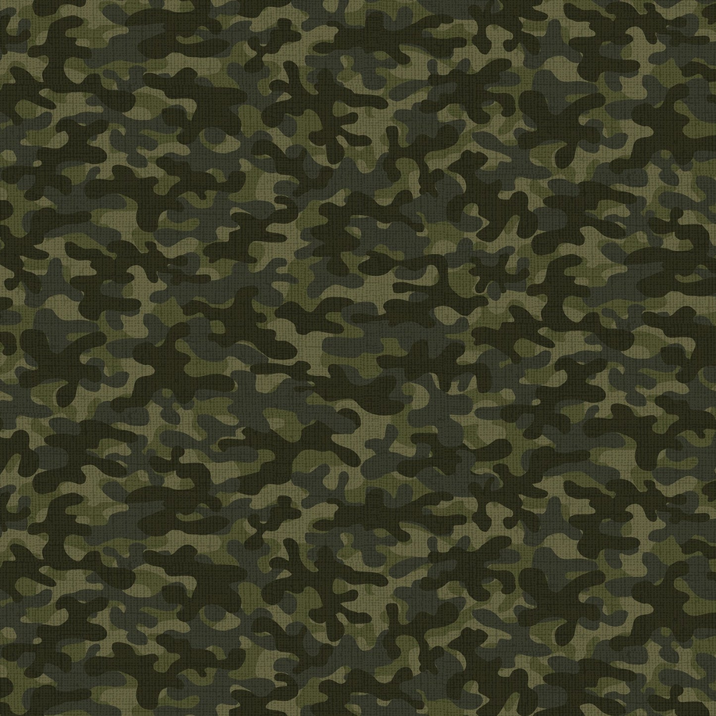 Green Camo Blender - Cotton Fabric