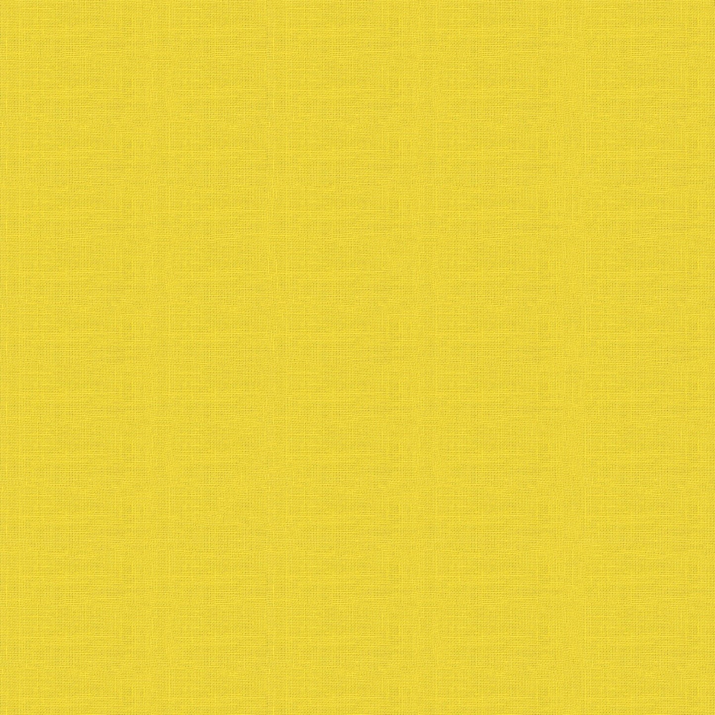 Silky Cotton Solids Japanese Quilting Fabric - Yellow