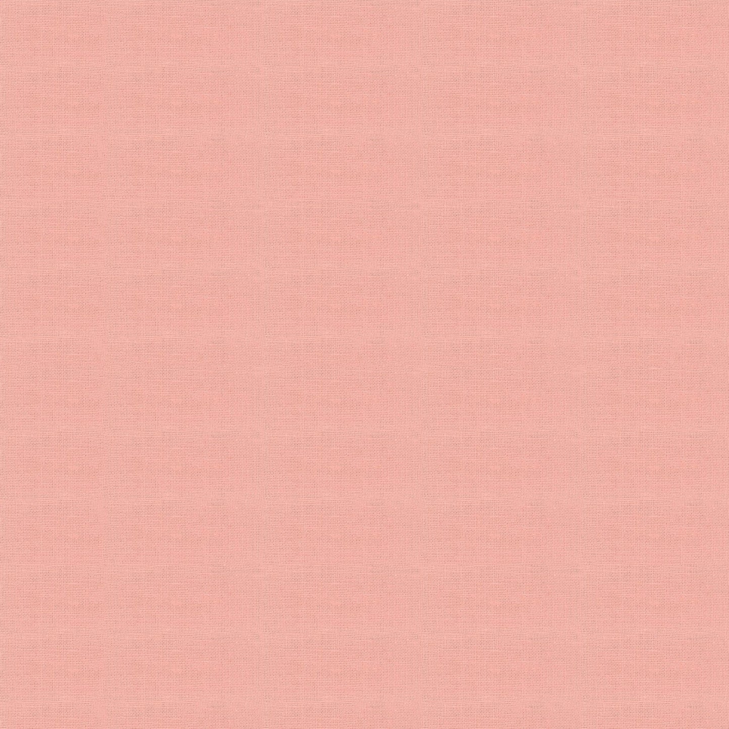 Silky Cotton Solids Japanese Quilting Fabric - Salmon Pink